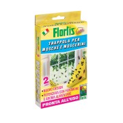 Trappola mosche e moscerini 2pz Flortis