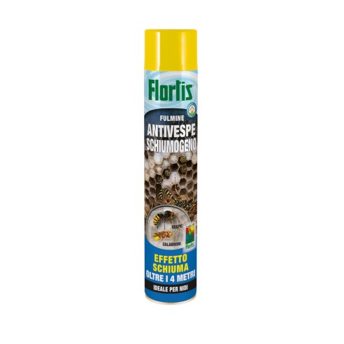 Insetticida antivespe schiumogeno 750ml Flortis