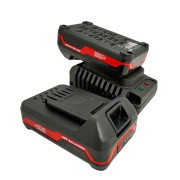 Trapano avvitatore batteria percussione 2Ah 20V AKN 18-2G-1-3Li Virium batteria