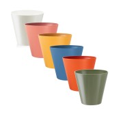 Portavaso da interno per piante e fiori Estoril 16 finitura opaca Ø 16 cm riserva d'acqua