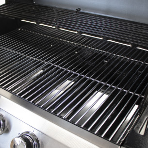 Griglia di cottura Barbecue a gas 5+1 fuochi FirePlus Master Cook rosso 2