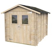 Casetta da giardino Hobby porta doppia finestrata 198x248xh215cm