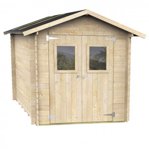 Casetta da giadino Roby porta doppia finestrata 198x198xh215cm