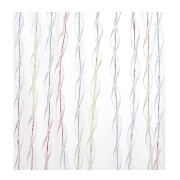 Tenda Storm con fili ad elica in PVC color