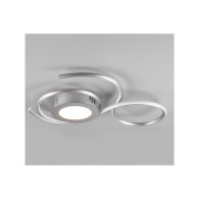 Jive plafoniera LED integrato nichel opaco con telecomando