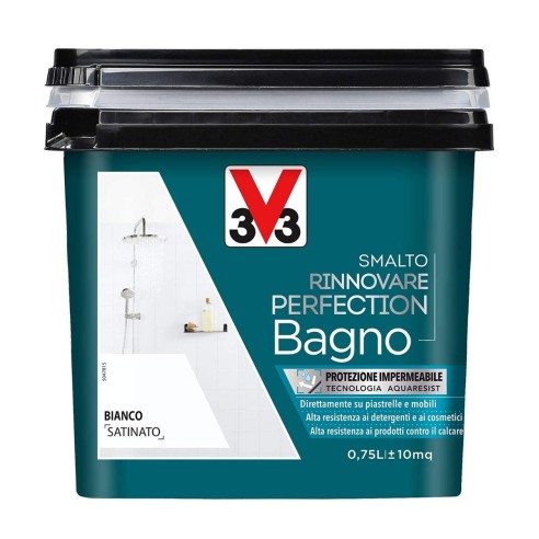 Smalto pittura piastrelle e mobili Perfection Bagno V33