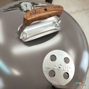 Barbecue a carbone Kettle 70th anniversario Grigio coperchio