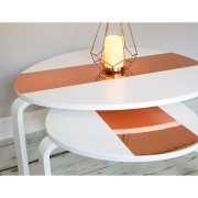 Pellicola adesiva in vinile lucido 45cmx1,5m oro rosa