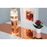 Pellicola adesiva in vinile lucido 45cmx1,5m oro rosa