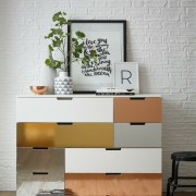 Pellicola adesiva in vinile lucido 45cmx1,5m oro rosa