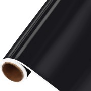 Pellicola adesiva per mobili in vinile nero lucido d-c-fix