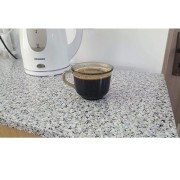 Pellicola adesiva per mobili in vinile Granito azzurro D-c-fix ambientata