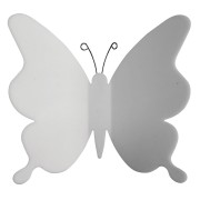 Crearreda Spring Decor decorazione adesiva per pareti 3D Farfalla bianco 12pz