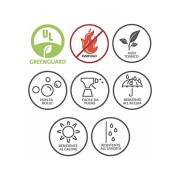 Pannello paraschizzi cucina adesivo da parete Mattoni bianchi