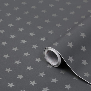 Pellicola adesiva per mobili Stars Grey 45cmx2m 2