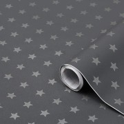Pellicola adesiva per mobili Stars Grey 45cmx2m