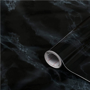 Pellicola adesiva per mobili in vinile Marmo nero D-c-fix 2