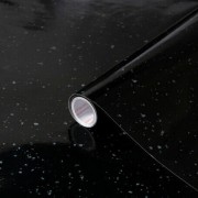 Pellicola adesiva per mobili in vinile Granito nero D-c-fix