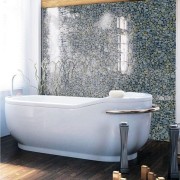 Pellicola adesiva per mobili in vinile caillou D-c-fix ambientata