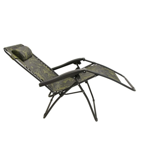 Sedia pieghevole reclinabile Zero Gravity Jungle Grand aperta