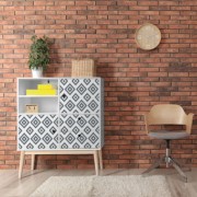 Pellicola adesiva per mobili in vinile Nalo D-c-fix