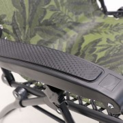 Sedia pieghevole reclinabile Zero Gravity Jungle grande bracciolo