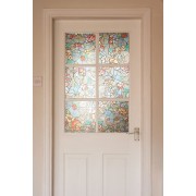 Pellicola adesiva per vetri Giardino Veneziano 45cmx2m trasparente D-c-fix ambientata