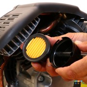 Compressore ad aria coassiale 100L 2200W 3HP lubrificato filtro 1