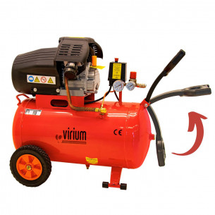 Compressore ad aria coassiale 50L 2200W 3HP lubrificato 2