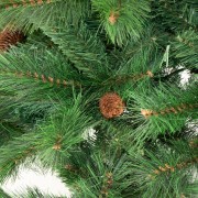 Albero di Natale realistico Amazzonia New con pigne Flora rami