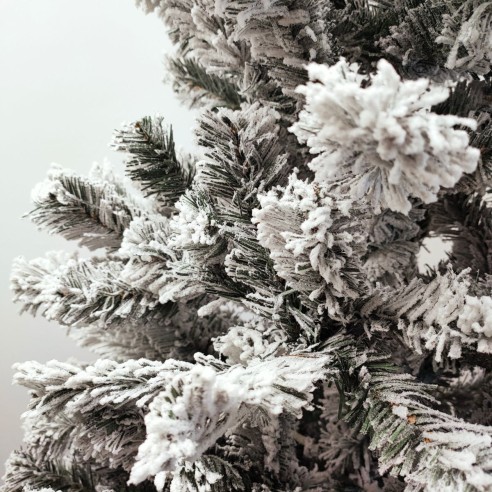Albero di Natale innevato Tirolo 210 cm Domus rami