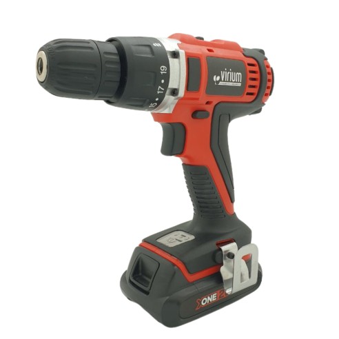 Trapano avvitatore a batteria 2Ah Virium AKN 20-2G-1 T Li X-ONE