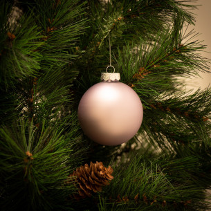 Palline di Natale in vetro multicolor Ø 6 cm confezione da 10 pezzi 2