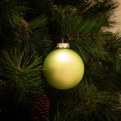 Palline di Natale in vetro multicolor...