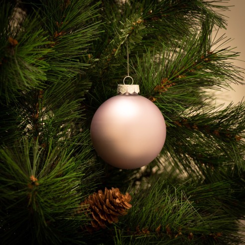 Palline di Natale in vetro multicolor...