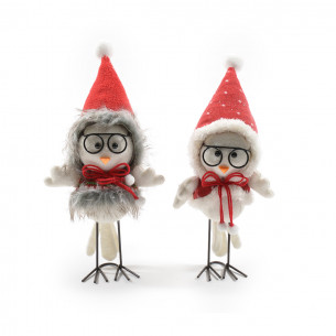 Decorazione natalizia Polly H 22 cm assortito Mercury