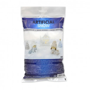 Neve artificiale per presepe albero di Natale confezione 100 g H&S Collection