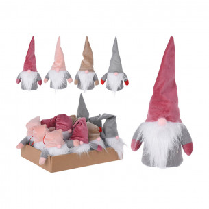 Gnomo in tessuto H20 cm assortito H&S Collection
