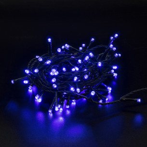 Luci di Natale 240 LED blue 8 funzioni 12 m Domus Light 2