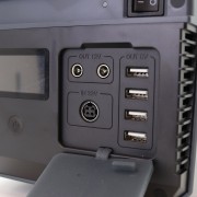 Generatore solare portatile power bank PSG1000 5V-12V-220V porte