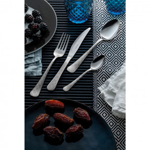 Servizio posate acciaio Oxford Damask 24pz Eme Posaterie 2