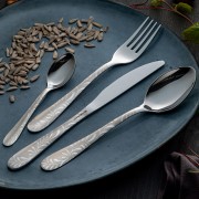 Servizio posate acciaio Segno Mediterraneo 24pz Eme posaterie