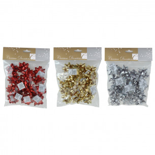 20 fiocchi per pacco regalo assortiti