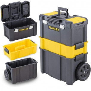 Carrello porta utensili capacità carico 20 kg Essential 3 in 1 Stanley STST1-80151