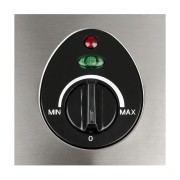 Bistecchiera Contact Grill BS11 Girmi corpo in acciaio inox 1500W dettaglio