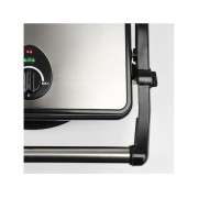 Bistecchiera Contact Grill BS11 Girmi corpo in acciaio inox 1500W dettaglio