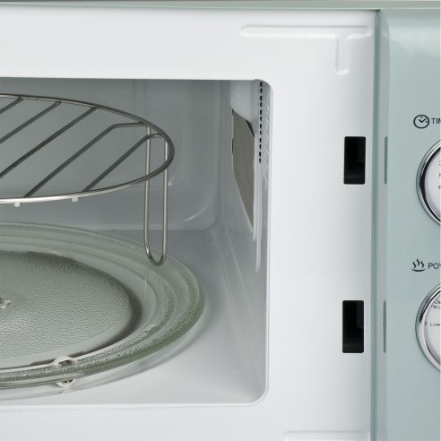 Forno a microonde con cottura combinata Girmi FM21 700W verde interno