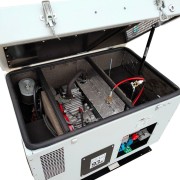 Generatore di corrente alimentato a benzina 4000W con pannello avvio automatico