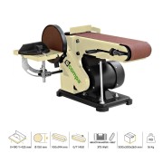 Levigatrice a nastro con disco Compa BS 100/150