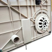 Banco sega con aspirazione incorporata TS 165 DC inferiore